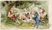 Villa près de la source, étude - Albert Edelfelt — weergave van het kunstwerk