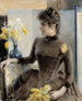 Parisienne - Albert Edelfelt — weergave van het kunstwerk