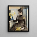 Parisienne - Albert Edelfelt — ingelijst kunstwerk aan de muur