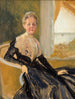 portret van de gravin Elisabeth Wachtmaister, schets van compositie - Albert Edelfelt — weergave van het kunstwerk