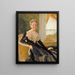 portret van de gravin Elisabeth Wachtmaister, schets van compositie - Albert Edelfelt — ingelijst kunstwerk aan de muur