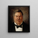 Portret van August Streng - Albert Edelfelt — ingelijst kunstwerk aan de muur