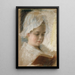 Reproduction of the painting Portrait Painting of Berta Edelfelt Study - Albert Edelfelt