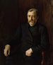 Portret van professor Carl Gustav Estlander - Albert Edelfelt — weergave van het kunstwerk
