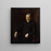 Portret van professor Carl Gustav Estlander - Albert Edelfelt — ingelijst kunstwerk aan de muur