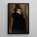 Portret van de echtgenote van de kunstenaar Ellan Edelfelt - Albert Edelfelt — ingelijst kunstwerk aan de muur