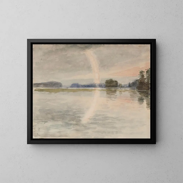 Landschap van Ranta - Albert Edelfelt — ingelijst kunstwerk aan de muur