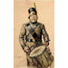 Reproductie van het schilderij Tambour Nord illustratie van de verhalen van het uithangbord Stool - Albert Edelfelt