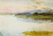 Rivage en soirée Landschap van de avond - Albert Edelfelt — weergave van het kunstwerk