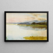Rivage en soirée Landschap van de avond - Albert Edelfelt — ingelijst kunstwerk aan de muur