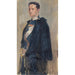 Esquisse voor het portret van prins Carl - Albert Edelfelt — weergave van het kunstwerk