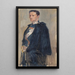 Esquisse voor het portret van prins Carl - Albert Edelfelt — ingelijst kunstwerk aan de muur