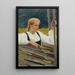 Solveig II - Albert Edelfelt — ingelijst kunstwerk aan de muur