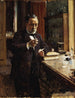 Studie voor het portret van Louis Pasteur - Albert Edelfelt — weergave van het kunstwerk