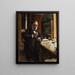 Studie voor het portret van Louis Pasteur - Albert Edelfelt — ingelijst kunstwerk aan de muur