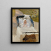 De zoon van de kunstenaar, Erik, in een kinderwagen - Albert Edelfelt — ingelijst kunstwerk aan de muur