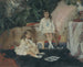 De grote uilen Boris en Kirill Vladimirovitch kinderen - Albert Edelfelt — weergave van het kunstwerk