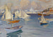 Het Port van de Jachthavenclub Nyländska in Helsinki - Albert Edelfelt — weergave van het kunstwerk