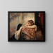 La Parisienne Virginie - Albert Edelfelt — ingelijst kunstwerk aan de muur
