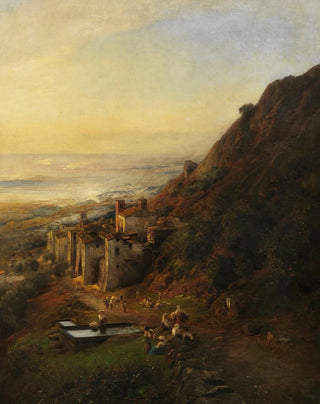 Albert Flamm - Landschaft an der Amalfikste.webp