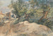 Lac des cygnes, Craven Hill, Bayswater - Albert Fleetwood Varley — weergave van het kunstwerk