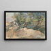 Lac des cygnes, Craven Hill, Bayswater - Albert Fleetwood Varley — ingelijst kunstwerk aan de muur