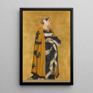 Albert Frans Lieven De Vriendt - Margaret of Flanders Daughter of Baldwin of Constantinople.webp