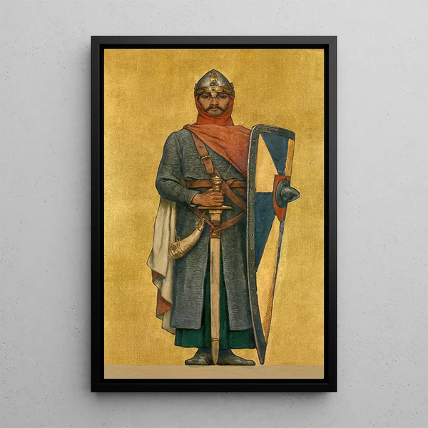 Reproductie van het schilderij Thierry d'Alsace - Albert Frans Lieven De Vriendt