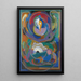 Symfonie in violet - Albert Gleizes — ingelijst kunstwerk aan de muur