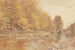 Herfst op Braunston, North Devon - Albert Goodwin — weergave van het kunstwerk