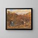 De prins Camaralzaman die de dief van de talisman observeert - Albert Goodwin — ingelijst kunstwerk aan de muur