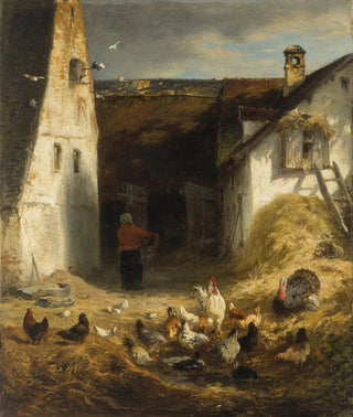 Albert Kappis - Hhnerhof im Dachauer Land.webp