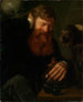 De Drinker - Albert Lang — weergave van het kunstwerk