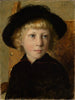 Portret van een kind - Albert Lang — weergave van het kunstwerk