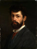 Zelfportret - Albert Lang — weergave van het kunstwerk