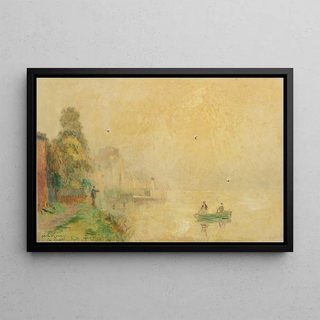 Albert Lebourg - Bords de la Seine la Bouille.webp