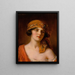 Une beauté à la mode - Albert Lynch — framed artwork on a wall