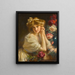 Gentle Idleness - Albert Lynch — framed artwork on a wall