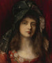 The Green Bonnet - Albert Lynch — artwork view