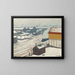 La Gare Montparnasse onder de sneeuw - Albert Marquet — ingelijst kunstwerk aan de muur
