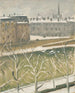 La Sainte-Chapelle onder de sneeuw - Albert Marquet — weergave van het kunstwerk