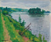 La Seine à Rolleboise - Albert Marquet — weergave van het kunstwerk