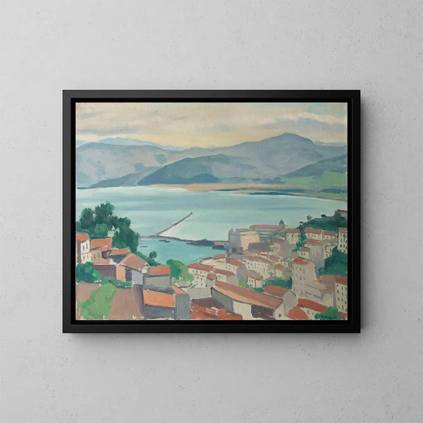 La Ville par temps clair - Albert Marquet — ingelijst kunstwerk aan de muur