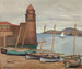 Het vuurtoren van Collioure - Albert Marquet — weergave van het kunstwerk