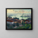 De haven bij helder weer - Albert Marquet — ingelijst kunstwerk aan de muur