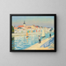 van Het Vissers aan de Lijn in La Chaume - Albert Marquet — ingelijst kunstwerk aan de muur