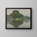 Le Poissy - Albert Marquet — ingelijst kunstwerk aan de muur