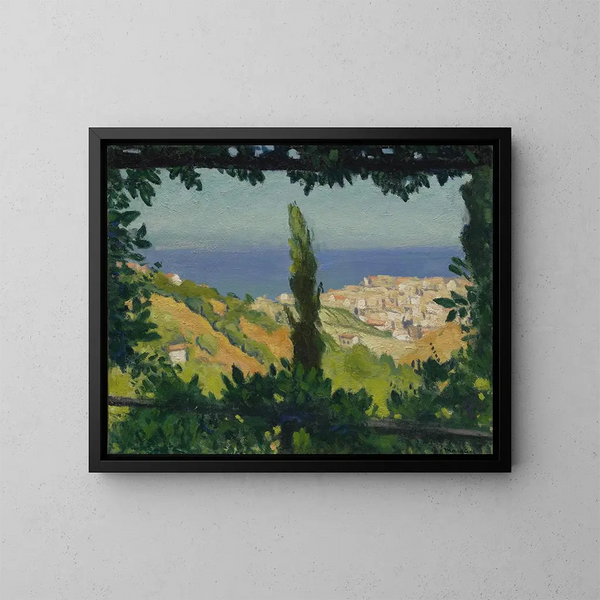 Lt Alger - Albert Marquet — ingelijst kunstwerk aan de muur