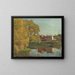 Maisons de Billancourt - Albert Marquet — ingelijst kunstwerk aan de muur