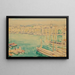 Marseille - Albert Marquet — ingelijst kunstwerk aan de muur